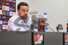 2. Fußball-Liga - Pressekonferenz - Vorstellung Cheftrainer Roberto Pätzold und Manager Profifußball Malte Metzelder - Saison 2021/2022 - FC Ingolstadt 04 - Manager Profifußball FCI Malte Metzelder - Foto: Meyer Jürgen