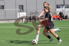 2. Bundesliga Frauen - Saison 2024/25 - FC Ingolstadt 04 Frauen - SC Freiburg II - Pija Reininger (Nr.21 - FCI Frauen) - Maas Mia-Lena weiss Freiburg - Foto: Meyer Jürgen
