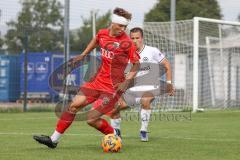 A-Junioren - Bundesliga Süd Fc Ingolstadt 04 - Eintracht Frabkfurt - Wiezorrek Moritz rot FCI -  Foto: Meyer Jürgen