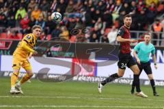 3. Liga; FC Ingolstadt 04 - SG Dynamo Dresden; Lukas Fröde (34, FCI) Herrmann Luca (19 DD)