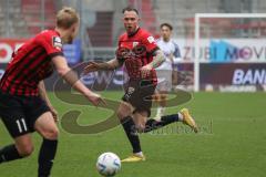 3.Liga - Saison 2022/2023 - FC Ingolstadt 04 -  - FC Freiburg II - Patrick Schmidt (Nr.9 - FCI) - Foto: Meyer Jürgen