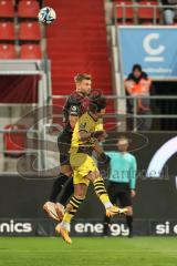 3. Liga; FC Ingolstadt 04 - Borussia Dortmund II; Yannick Deichmann (20, FCI) Kopfball