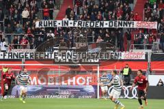 3.Liga - Saison 2022/2023 - FC Ingolstadt 04 -  MSV Duisburg - Banner - Choreo - Fans - Foto: Meyer Jürgen