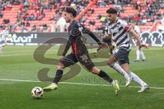 3. Liga; FC Ingolstadt 04 - SV Sandhausen; Deniz Zeitler (38, FCI) Lewald Jakob (14 SVS)
