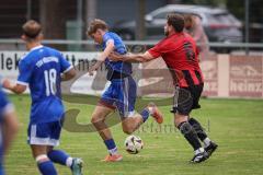 Kreisklasse - Saison 2026/27- TSV Kösching - SC Steinberg/Biberg - Johann Wittmann rot Steinberg  - Lukas Kastl blau Kösching - Foto: Meyer Jürgen