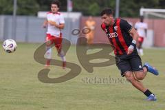 *** Bayernliga Nord - Saison 2025/26 - FC Ingolstadt 04 II - Jahn Regensburg II - Ognjen Draculic (Nr.9 - FC Ingolstadt II) - XXXXX - Foto: Meyer Jürgen