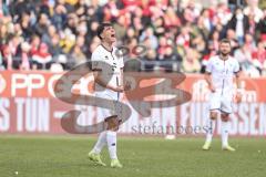 3. Liga; Rot-Weiss Essen - FC Ingolstadt 04; Torchance verpasst ärgert sich Deniz Zeitler (38, FCI) Pfosten