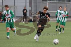 Landesliga Bayern - U17 - B-Junioren - Saison 2022/2023 - FC Ingolstadt 04 II - SV Schalding - Heining  - Polat Arel schwarz FCI - Foto: Meyer Jürgen