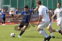 Kreisliga - Saison 2022/2023 - DJK Ingolstadt - SV Sandersdorf - Andreas Winkler blau Sandersdorf - Foto: Meyer Jürgen