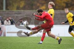 Kreisliga - Saison 2026/27 - SV Zuchering - FC Hitzhofen/Oberzell - Lennart Staib gelb Hitzhofen - Nico Ziegler rot Zuchering -  Foto: Meyer Jürgen
