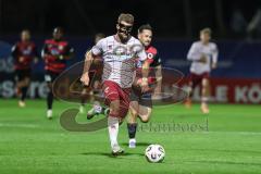 3. Liga; FC Viktoria Köln - FC Ingolstadt 04; Alleingang zum Tor Yannick Deichmann (20, FCI) Tor Jubel Treffer 0:1