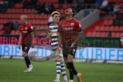 3.Liga - Saison 2022/2023 - FC Ingolstadt 04 -  MSV Duisburg - Justin Butler (Nr.31 - FCI) enttäuscht - Foto: Meyer Jürgen