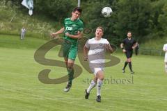 BZL Oberbayern Nord - Testspiel - TSV Aiglsbach - SV Manching - Josef Huber grün Manching - Foto: Jürgen Meyer