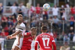 Toto-Pokal Finale; Würzburger Kickers - FC Ingolstadt 04; Yannick Deichmann (20, FCI) Franjic Ivan-Leon (17 WK)