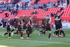 2.BL; FC Ingolstadt 04 - Holstein Kiel; Tor Jubel Ausgleich Stefan Kutschke (30, FCI) 1:1 Filip Bilbija (35, FCI) Rico Preißinger (6, FCI) Dennis Eckert Ayensa (7, FCI) Nico Antonitsch (5, FCI) Rico Preißinger (6, FCI) Christian Gebauer (22, FCI) Marc Ste