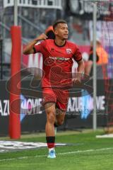 3. Liga; FC Ingolstadt 04 - Erzgebirge Aue; Tor Jubel Treffer Marcel Costly (22, FCI)