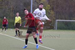 Bezirksliga - Saison 2024/25 - FC Fatih Ingolstadt - SpVgg Kammerberg - Roin Koblianidze (Nr.11 - FC Fatih) - Mario Stanic rot Kammerberg - Foto: Meyer Jürgen