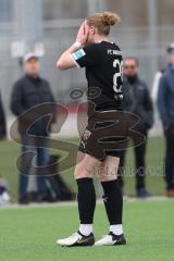 2. Bundesliga Frauen - Saison 2023/24 - FC Ingolstadt 04 Frauen - HSV Fr.1 - Nina Penzkofer (Nr.29 - FCI) -  ärgert sich - enttäuscht -  - Foto: Meyer Jürgen