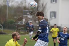 Kreisliga Saison 2022/2023 - TSV Großmehring - FC Hitzhofen  - Leon Hirschinger blau Großmehring - Robert Schulz gelb Hitzhofen - Foto: Meyer Jürgen