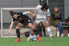 2. Bundesliga Frauen - Saison 2023/24 - FC Ingolstadt 04 Frauen - Borussia Mönchen Gladbach - Melike Pekel (Nr.38 - FCI) - Corres Carolin weiss Gladbach - Foto: Meyer Jürgen