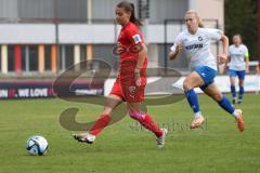 2. Fußball-Liga - Frauen - Saison 2023/2024 - FC Ingolstadt 04 - SC Sand - Anna-Lena Härtl (Nr.4 - FCI Frauen) - Loving Emma weiss Sand - Foto: Meyer Jürgen