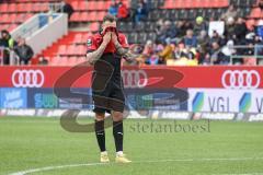 3. Liga; FC Ingolstadt 04 - 
VfB Oldenburg; Niederlage, Torchance verpasst, Patrick Schmidt (9, FCI)