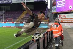 3.Liga - Saison 2022/2023 - VFL Osnabrück - FC Ingolstadt 04 - Sportdirektor Malte  Metzelder (FCI) - Foto: Meyer Jürgen