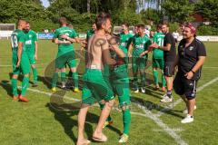 Kreisliga - TSV Baar Ebenhausen - TSV Gaimersheim - Jubel bei den Gaimersheimern zum erreichen der Relegation - Foto: Jürgen Meyer