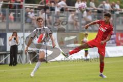 Toto Pokal; FC Memmingen - FC Ingolstadt 04, 2. Runde; Flanke Elias Decker (4, FCI)