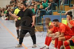 Lotto - Hallen - Bayerncup - Oberbayern -  Saison 2022/2023  - FC Fatih Ing - FC Penzberg - Finale - 1:0 - Fatih Topcu - Sportlicher Leiter - Fatih -  - Foto: Meyer Jürgen