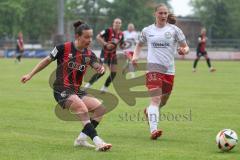 2. Bundesliga Frauen - Saison 2024/25 - FC Ingolstadt 04 Frauen - FSV Gütersloh - Paula Vidovic (Nr.11 - FCI Frauen) - Kappmeier Finja weiss Gütersloh - Foto: Meyer Jürgen
