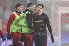 3. Liga; SSV Jahn Regensburg - FC Ingolstadt 04; Dennis Kaygin (10, FCI) Lukas Fröde (34, FCI) Elias Decker (4, FCI)