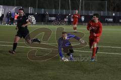 Bayernliga Süd - Saison 2021/2022 - FC Ingolstadt 04 II - VFR Garching - Der 2:0 Führungstreffer durch Domislic Renato (#17 FCI) - Dominic Dachs Torwart Garching - jubel - Foto: Meyer Jürgen