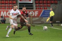 3. Liga - FC Ingolstadt 04 - Türkgücü München - Sorge Alexander (13 Türkgücü) Fatih Kaya (9, FCI)