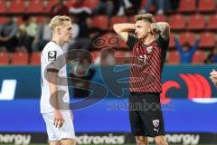 3. Liga; FC Ingolstadt 04 - SV Waldhof Mannheim; Torchance verpasst ärgert sich Julian Kügel (31, FCI)