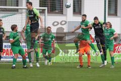 Bezirksliga - Saison 2025/26 - FC Gerolfing - SVA Palzing - Christian Träsch (Nr.3 - FC Gerolfing) - Mirnes Gurteba schwarz Palzing - Foto: Meyer Jürgen