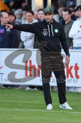 Landesliga - Saison 2025/26 - SV Manching - TSV Dachau  - Cheftrainer Cüneyt Köz (SV Manching) - XXXXX - Foto: Meyer Jürgen