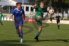 Bezirksliga Oberbayern Nord - SV Manching - SV Nord Lerchenau - Rainer Meisinger (#19 Manching) grün - Foto: Jürgen Meyer