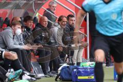 2. Fußball-Liga - Saison 2021/2022 - FC Ingolstadt 04 - Hamburger SV - Cheftrainer FCI Rüdiger Rehm - Foto: Meyer Jürgen