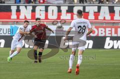 3. Liga; FC Ingolstadt 04 - Viktoria Köln; Calvin Brackelmann (17, FCI) Koronkiewicz Patrick (28 Köln)