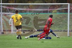Kreisliga - Saison 2026/27 - SV Zuchering - FC Hitzhofen/Oberzell - Felix Held rot Zuchering - Max Dörfler TW Hitzhofen - Mike Schmal gelb Hitzhofen -  Foto: Meyer Jürgen