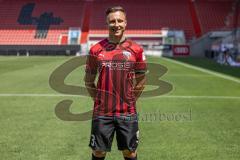 Dominik Franke (3 FCI) ; FC Ingolstadt 04; 3.Liga, Porträttermin 2022/2023,