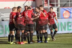 3. Liga - FC Ingolstadt 04 - 1. FC Kaiserslautern - Tor Justin Butler (31, FCI) Jubel, Ilmari Niskanen (22, FCI) Caniggia Ginola Elva (14, FCI) Björn Paulsen (4, FCI) Marc Stendera (10, FCI) Peter Kurzweg (16, FCI) Rico Preisinger (6, FCI) Tobias Schröck 