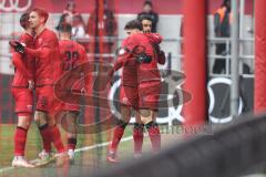 3. Liga - Saison 2025/26 - FC Ingolstadt 04 - VFB Stuttgart II - Dennis Kaygin (Nr.10 - FCI) mit dem 2:1 Führungstreffer - jubel - XXXXX - Foto: Meyer Jürgen