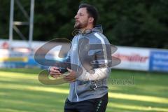Totopokal- Saison 2023/2024 - SV Manching  - VFB Eichstätt - Dominic Rühl Trainer Eichstätt - Foto: Meyer Jürgen