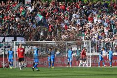 2.BL; Hannover 96 - FC Ingolstadt 04; 3:1 gegen Ingolstadt hängende Köpfe