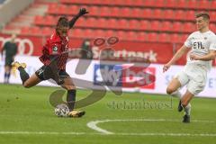 3. Fußball-Liga - Saison 2020/2021 - FC Ingolstadt 04 - FC Viktoria Köln - Ganiggia Ginola Elva (#14,FCI)  - Foto: Meyer Jürgen