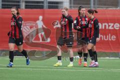 2. Bundesliga Frauen -Freundschaftsspiel -  Saison 2025/26 - FC Ingolstadt 04 Frauen - BW Linz/SpVGG Kleinmünchen -  Der 1:0 Führungstreffer durch Stefanie Reischmann (Nr.24 - FC Ingolstadt Frauen I) - jubel - Nina Penzkofer (Nr.29 - FC Ingolstadt Frauen 