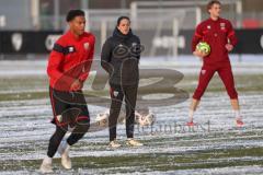 3. Liga - Saison 2025/26 - FC Ingolstadt 04 - Trainingsauftakt nach der Winterpause - Cheftrainerin Sabrina Wittmann (FCI) - XXXXX - Foto: Meyer Jürgen
