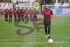 Toto-Pokal; VfB Eichstätt - FC Ingolstadt 04; Elfmeterschießen Patrick Schmidt (9, FCI) geht zum Punkt